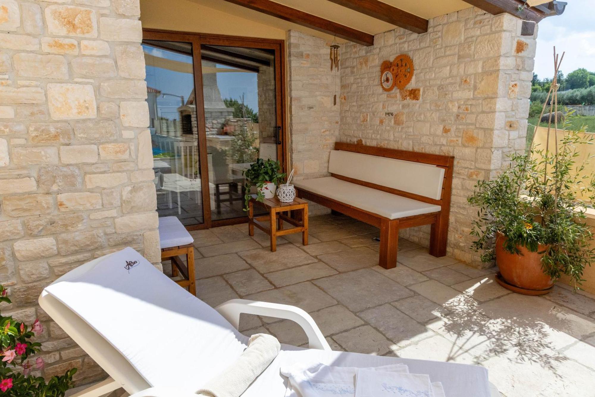 Luxury Apartment Alba With Pool Канфанар Екстер'єр фото